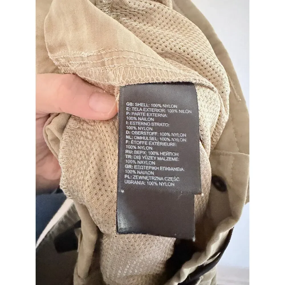 The North Face Men's Paramount Convertible Khaki Hiking Outdoor Pants-Size M
